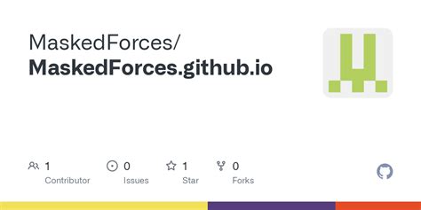Releases · MaskedForces/MaskedForces.github.io · GitHub.